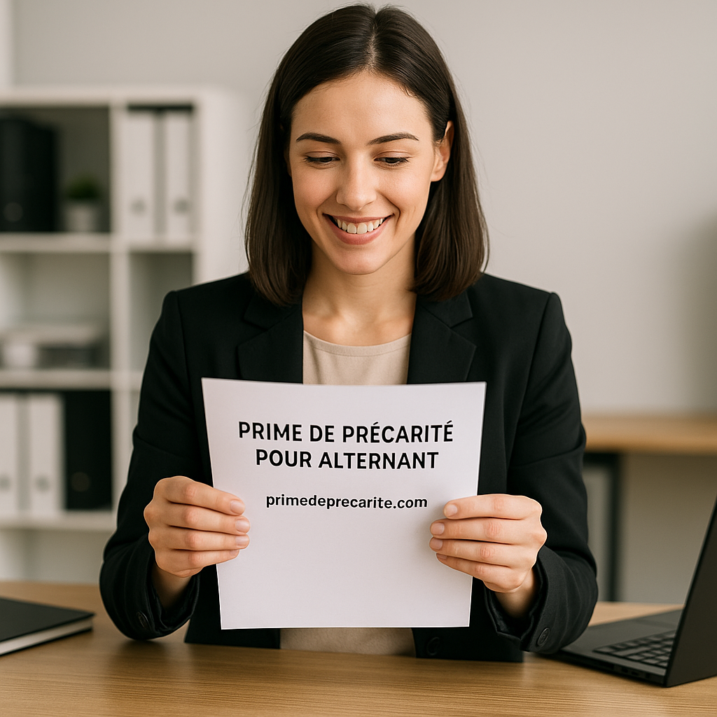 PRIME DE PRECARITÉ POUR ALTERNANT